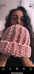 Plush Velvet Crochet Beanie